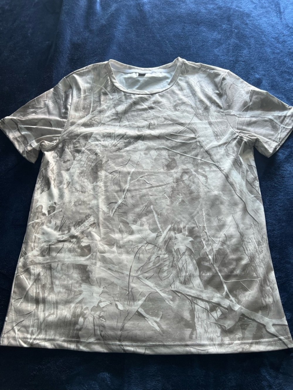 Grey & White Camo Tee